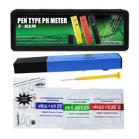 ILWQ-014 Pocket Size 0.0-14.0 pH Meter, Digital Water Quality Tester Pen Type ATC ±0.1pH Measurement, Portable Kit for Household Drinking Water, Swimming Pools, Aquariums, Hydroponics - Instrulife