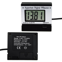 ILWQ-153 Digital pH Monitor Meter ATC 0.00~14.00pH w/ Power Adaptor & 1.5M Long Electrode Probe, Continuous Water Quality Monitoring Tester Kit Aquarium Hydroponics Spa Tank Pool Laboratories Portable - Instrulife