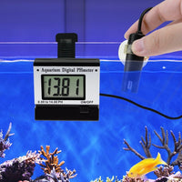 ILWQ-153 Digital pH Monitor Meter ATC 0.00~14.00pH w/ Power Adaptor & 1.5M Long Electrode Probe, Continuous Water Quality Monitoring Tester Kit Aquarium Hydroponics Spa Tank Pool Laboratories Portable - Instrulife