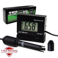 ILWQ-153RE Digital pH Monitor Meter ATC 0~14.00pH Replaceable Electrode Probe BNC Water Quality Monitoring Tester Kit Aquarium Hydroponics Spa Tank Pool Laboratories Mini Portable - Instrulife