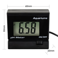 ILWQ-153RE Digital pH Monitor Meter ATC 0~14.00pH Replaceable Electrode Probe BNC Water Quality Monitoring Tester Kit Aquarium Hydroponics Spa Tank Pool Laboratories Mini Portable - Instrulife