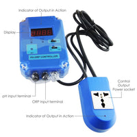 ILWQ-159 2-in-1 Digital pH & ORP Controller + Electrodes Industrial Type - Instrulife