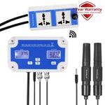 ILWQ-342 Digital PH / ORP Controller with Monitoring and Dosing in Water Digital pH Meter Redox Temp Tester App Remote Online Monitor for Swimming Pool Aquaculture Fishpond - Instrulife
