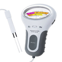 ILWQ-203 Chlorine Tester, PH & Chlorine Cl2 Level Meter Tester Test Monitor Swimming Pool Spa Water monitor Quality Analysis - Instrulife