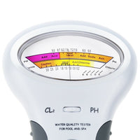 ILWQ-203 Chlorine Tester, PH & Chlorine Cl2 Level Meter Tester Test Monitor Swimming Pool Spa Water monitor Quality Analysis - Instrulife