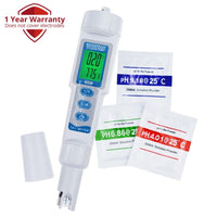 ILWQ-205 3 in 1 pH / EC / Temperature Waterproof Meter Monitor Water Quality Tester Pen Type Acidometer Drink Water Quality Analyzer Multi-Parameter - Instrulife