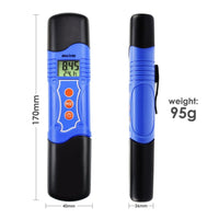 ILWQ-226ph 3-in-1 pH Temperature Conductivity EC Meter Tester Digital Pen-Type 19.99 mS/cm, Aquarium, Tank, Swimming Pool, Lab, Spa - Instrulife