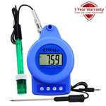 ILWQ-230 Digital Online pH & Temperature Continuous Monitor Meter, Water Quality Monitoring Tester for Aquarium Swimming Pool Tank Hydroponic Pond Spa - Instrulife