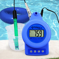 ILWQ-230 Digital Online pH & Temperature Continuous Monitor Meter, Water Quality Monitoring Tester for Aquarium Swimming Pool Tank Hydroponic Pond Spa - Instrulife