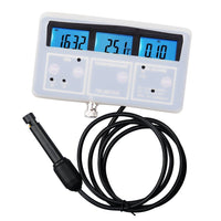 ILWQ-233 6 in 1 Professional Multi-parameter pH/ ORP/ EC/ CF/ TDS PPM/ Temperature Combo Testing Meter, Digital Multi-function Water Quality Monitor Tester - Instrulife