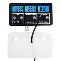 ILWQ-233 6 in 1 Professional Multi-parameter pH/ ORP/ EC/ CF/ TDS PPM/ Temperature Combo Testing Meter, Digital Multi-function Water Quality Monitor Tester - Instrulife