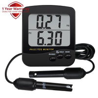 ILWQ-234 3-in-1 pH, EC & TDS Conductivity Monitor ATC w/ 3.5