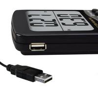 ILWQ-234 3-in-1 pH, EC & TDS Conductivity Monitor ATC w/ 3.5