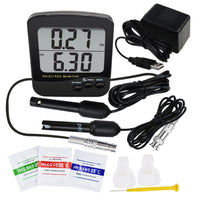 ILWQ-234 3-in-1 pH, EC & TDS Conductivity Monitor ATC w/ 3.5