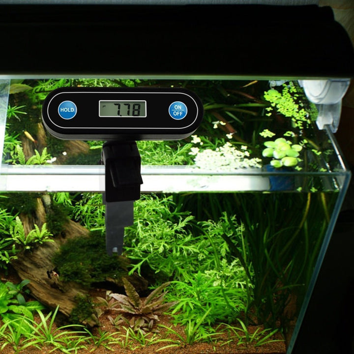 ILWQ-239 PH Meter 360° Flexible Display Angle, 0.00~14.00pH Portable Pocket Size Water Quality Tester Twist & Turnable Monitor Kit Set for Household Drinking Water, Hydroponics Aquariums Pools - Instrulife