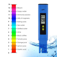 ILWQ-300 Digital Pen type pH Meter Water Quality Liquid Acidity Tester 0.01pH Accuracy for Laboratory, Household Water, Spa, Pool Aquarium - Instrulife