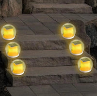 ILWQ-433 Floating Pool Lights Waterproof Solar Powered Night Flame Lights Flickering Pool Accessories IP68 with Remote Control 3 Light Modes Outdoor Decoration Lamp for Pool Porch Courtyard Gardens Lawns - Instrulife