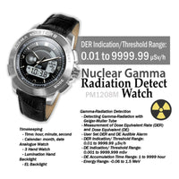 ILRM-883_L Gamma Master II Leather Strap GAMMA RADIATION WATCH - Instrulife