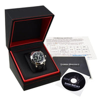 ILRM-883_L Gamma Master II Leather Strap GAMMA RADIATION WATCH - Instrulife