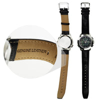 ILRM-883_L Gamma Master II Leather Strap GAMMA RADIATION WATCH - Instrulife