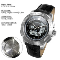 ILRM-883_L Gamma Master II Leather Strap GAMMA RADIATION WATCH - Instrulife