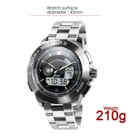 ILRM-883_S Gamma Master II Nuclear Gamma Radiation Detector Dosimeter Watch with Geiger-Muller Tube Sensor - Instrulife