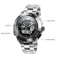 ILRM-883_S Gamma Master II Nuclear Gamma Radiation Detector Dosimeter Watch with Geiger-Muller Tube Sensor - Instrulife