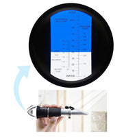 ILRE-82 Automotive Refractometer, Ethylene glycol: -60~0°C and 0~100%, Battery Fluid 1.10~1.40kg/l - Instrulife