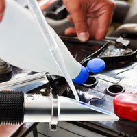 ILRE-82 Automotive Refractometer, Ethylene glycol: -60~0°C and 0~100%, Battery Fluid 1.10~1.40kg/l - Instrulife