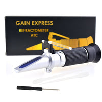 ILRE-70 Tri Scale Clinical Refractometer with ATC 0~12g/100ml Serum protein, 1~1.050, 1.333 ~ 1.360 RI for Human Urine, Serum or Plasma - Instrulife