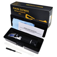ILRE-70 Tri Scale Clinical Refractometer with ATC 0~12g/100ml Serum protein, 1~1.050, 1.333 ~ 1.360 RI for Human Urine, Serum or Plasma - Instrulife