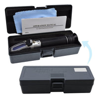 ILRE-71 Pet Clinical Refractometer with ATC, Tri-Scale Serum & Plasma Protein Test 2-14g/dl Urine Specific Gravity 1.000-1.060SG, Veterinary Vet for Cat and Dog Animal Testing - Instrulife