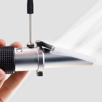 ILRE-71 Pet Clinical Refractometer with ATC, Tri-Scale Serum & Plasma Protein Test 2-14g/dl Urine Specific Gravity 1.000-1.060SG, Veterinary Vet for Cat and Dog Animal Testing - Instrulife