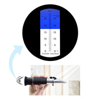 ILRE-76 Salinity Refractometer 0-28% ATC, Sodium Chloride (NaCl) Salt Level Meter Tester, Test Kit for Sea Water Brine Seawater Food Industry Pickle Soy Sauce, ±0.2% Accuracy - Instrulife