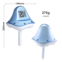 ILPT-895 Wireless Floating Swimming Pool Thermometer 10~60 degree C (14 ~ 140 degree F) Range Digital - Instrulife