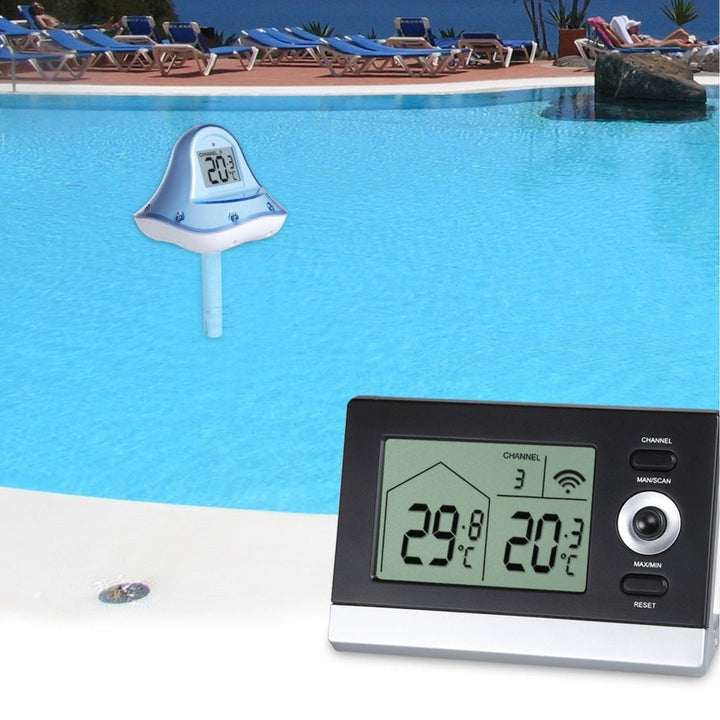 ILPT-895 Wireless Floating Swimming Pool Thermometer 10~60 degree C (14 ~ 140 degree F) Range Digital - Instrulife