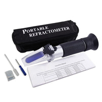 ILRE-75W Handheld 0-80% ATC Alcohol Refractometer (w/w 0-80%) - Instrulife