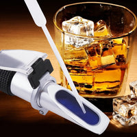 ILRE-75W Handheld 0-80% ATC Alcohol Refractometer (w/w 0-80%) - Instrulife