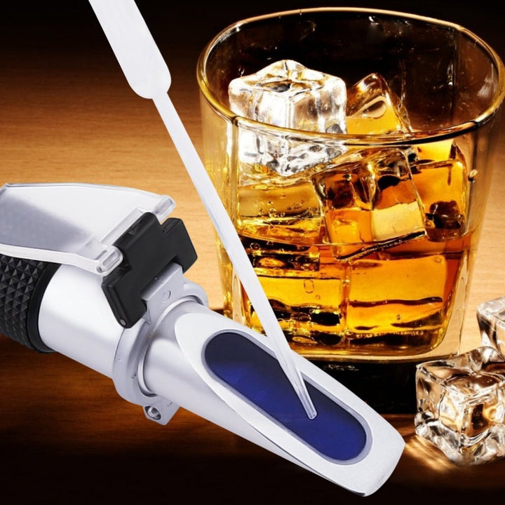 ILRE-75W Handheld 0-80% ATC Alcohol Refractometer (w/w 0-80%) - Instrulife