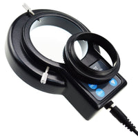 ILMI-207 60 LED Microscope Ring Light Scope Illuminator with 4-Zone Quadrant Control, Adapter Fitting and 8 Adjustable Brightness Level 40~60mm Diameter - Instrulife