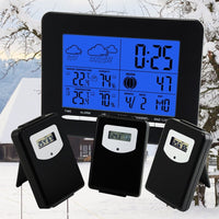 ILWS-853_3S Indoor/Outdoor Temperature Digital Wireless Weather Station RCC DCF + 3 sensors - Instrulife