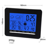 ILWS-853_3S Indoor/Outdoor Temperature Digital Wireless Weather Station RCC DCF + 3 sensors - Instrulife