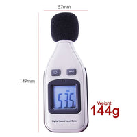 ILSM-886 Digital LCD Monitor Sound Noise Level Meter 30~130dBA Decibel - Instrulife