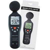 ILSM-24 Professional Sound Level Meter with Backlit Display High Accuracy Measuring 30dB-130dB Compact Instrument - Instrulife