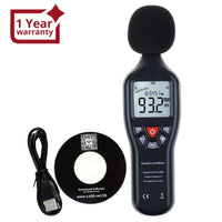 ILSM-25 Sound Level Meter with Backlit Display High Accuracy Measuring 30dB~130dB with Data Logging Function Instrument Compact Professional - Instrulife