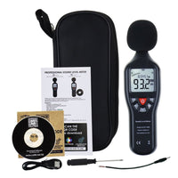 ILSM-25 Sound Level Meter with Backlit Display High Accuracy Measuring 30dB~130dB with Data Logging Function Instrument Compact Professional - Instrulife