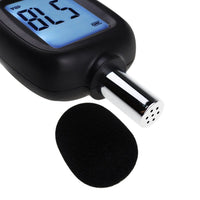 ILSM-267 Decibel Meter Sound Level Tester 30~130dBA Noise Volume Measuring and Monitoring Instrument Digital LCD display with Backlight Professional Handheld Device - Instrulife