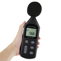 ILSM-269 Sound Level Meter Audio Decibel Noise Tester 30~130dBA Digital Volume Measuring Instrument A / C Frequency Weighting Tool Factory Pre-calibrated - Instrulife