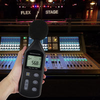 ILSM-269 Sound Level Meter Audio Decibel Noise Tester 30~130dBA Digital Volume Measuring Instrument A / C Frequency Weighting Tool Factory Pre-calibrated - Instrulife