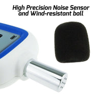ILSM-30B Professional Sound Level Meter with Smart Bluetooth Function 20000 Datalogging Max/MIN/Hold Alarm - Instrulife